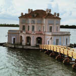 Associazione Misenum -Il lago Fusaro e la Casina Vanvitelliana al tramonto
